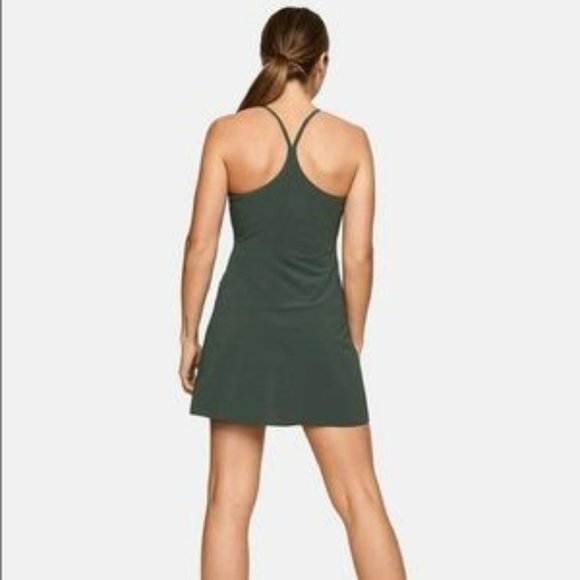 Outdoor Voices Exercise Dress in Evergreen - Picture 2 of 5